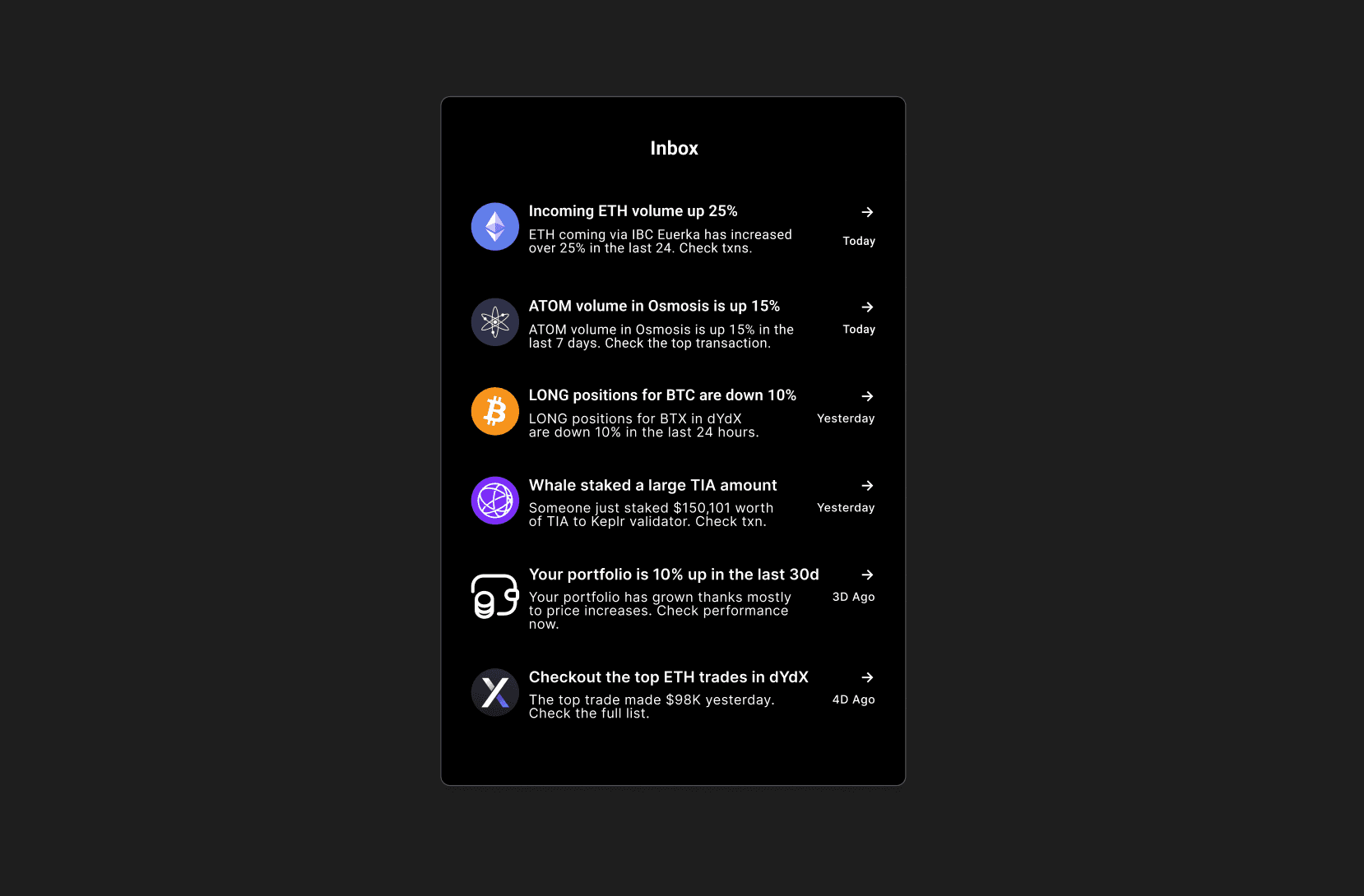 Smart Notifications screenshot