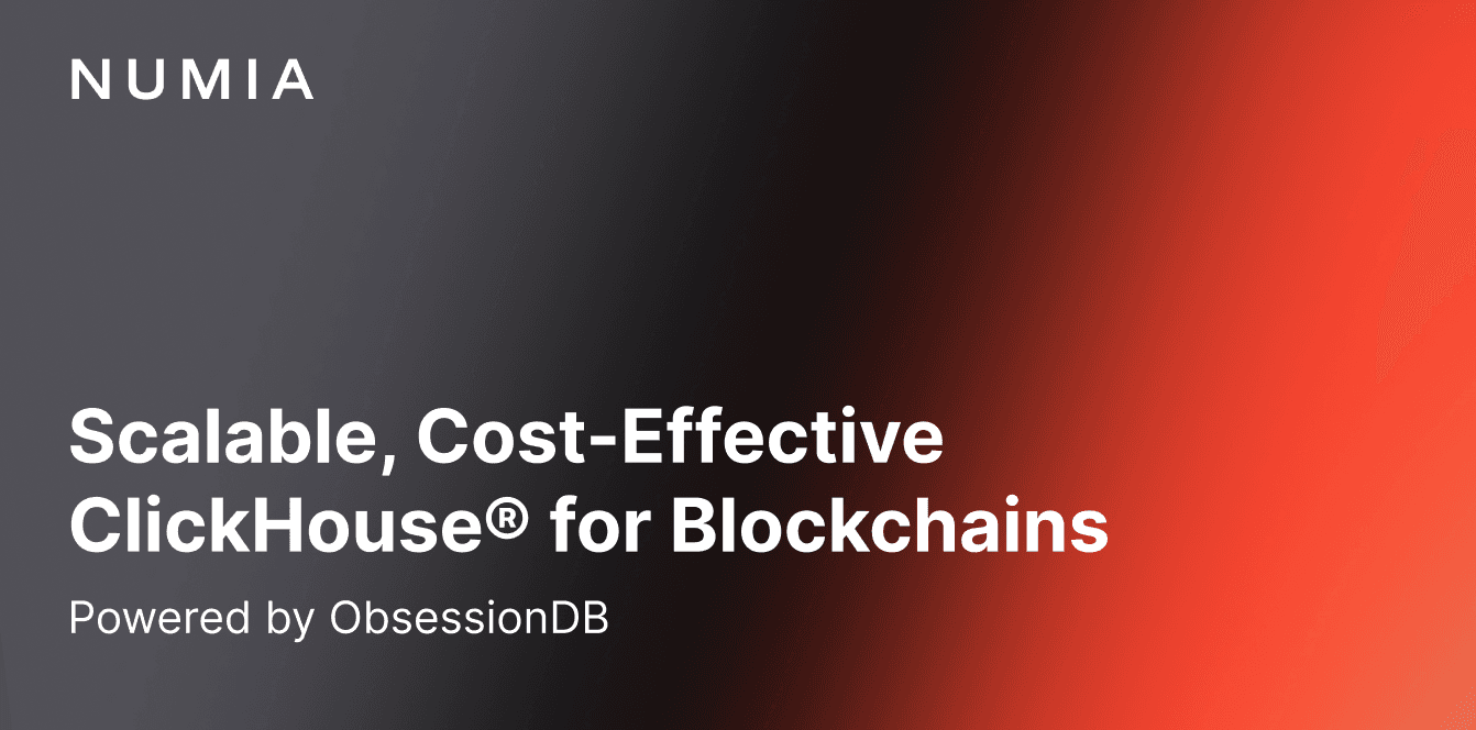 Scalable, Cost-Effective Managed ClickHouse® Infrastructure for Blockchains